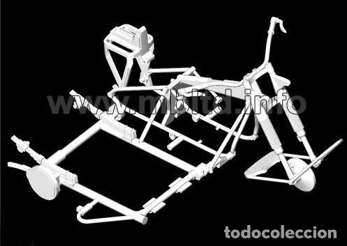 Maquetas: MASTER BOX - German motorcycle WWII 1/35 3528 - Foto 2