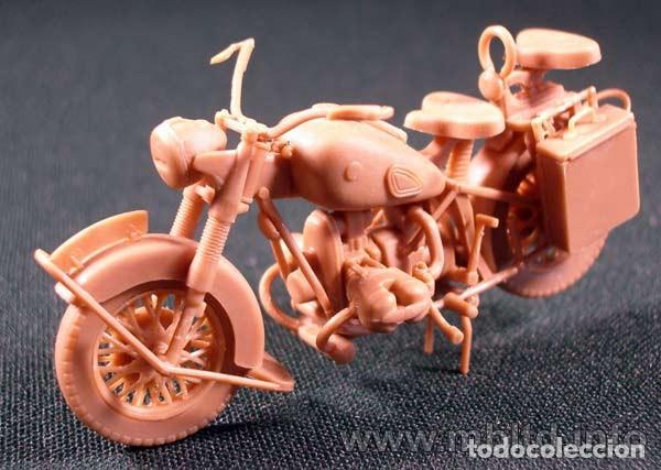 Maquetas: MASTER BOX - German motorcycle WWII 1/35 3528 - Foto 5