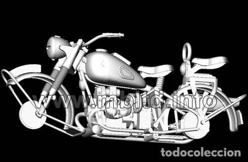 Maquetas: MASTER BOX - German motorcycle WWII 1/35 3528 - Foto 8
