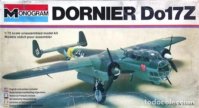 Maquetas: MONOGRAM - Dornier Do17Z 1/72 5305 - Foto 1