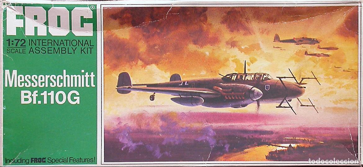 Maquetas: FROG - Messerschmitt Bf.110G 1/72 F202 - Foto 1