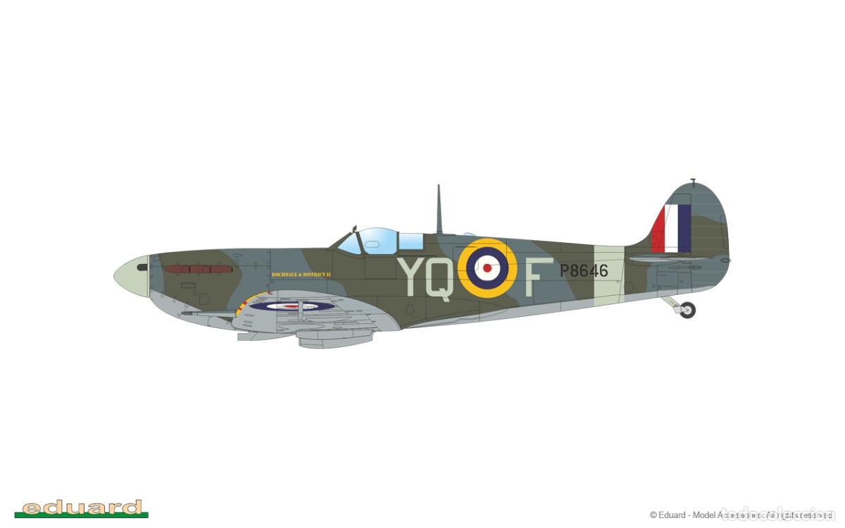Maquetas: EDUARD - Spitfire Mk.IIb Profipack edition 1/48 821545 - Foto 8