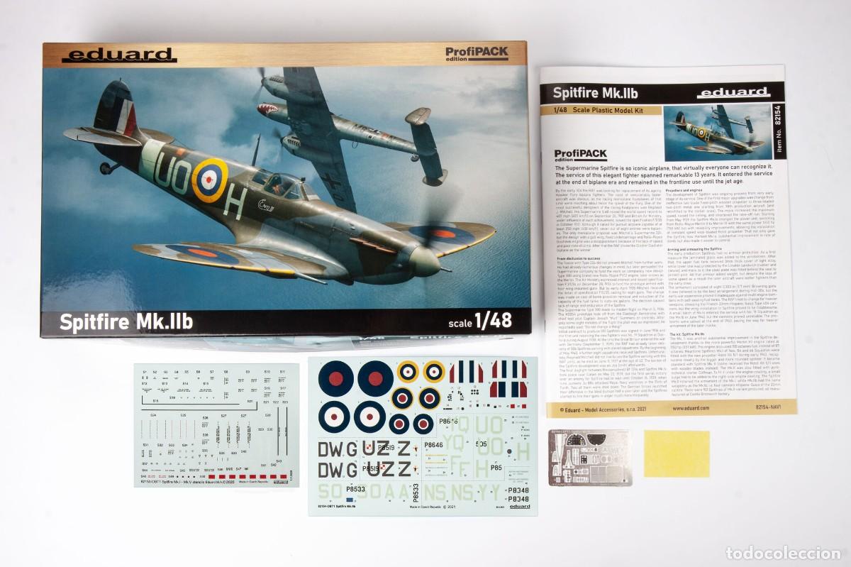Maquetas: EDUARD - Spitfire Mk.IIb Profipack edition 1/48 821545 - Foto 11
