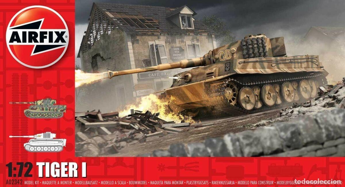 Maquetas: AIRFIX - Tiger I 1/72 A02342 - Foto 1