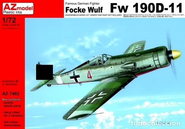 Maquetas: AZ MODEL - Fw-190D-11 1/72 7482 - Foto 1