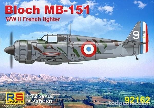 Maquetas: RS MODELS - French fighter Bloch MB-151 1/72 92162 - Foto 1