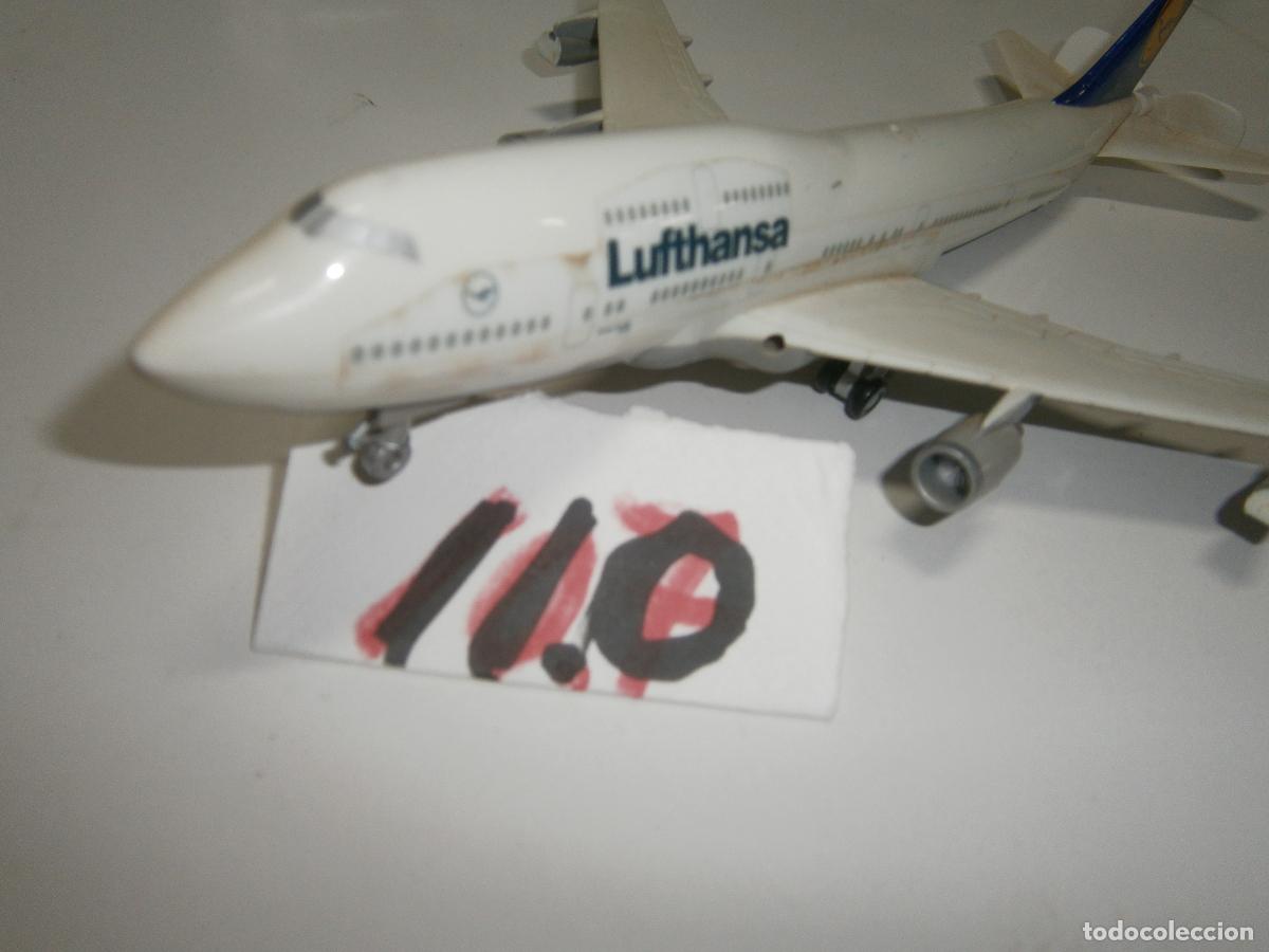 Maquetas: ANTIGUA MAQUETA DE AVION LUFTHANSA +- 30 CM - Foto 2