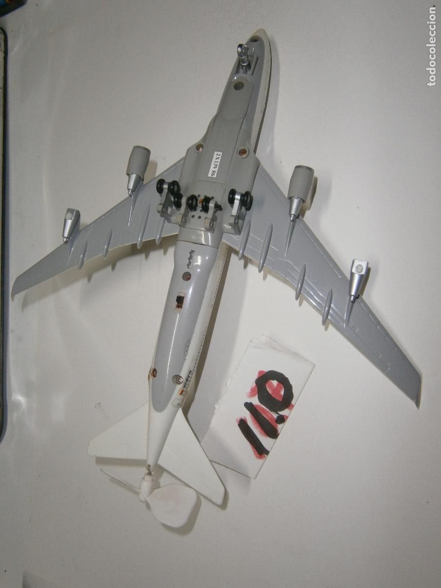 Maquetas: ANTIGUA MAQUETA DE AVION LUFTHANSA +- 30 CM - Foto 3
