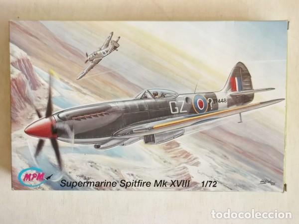 Maquetas: MPM - SUPERMARINE SPITFIRE Mk XVIII 1/72 72026 - Foto 1