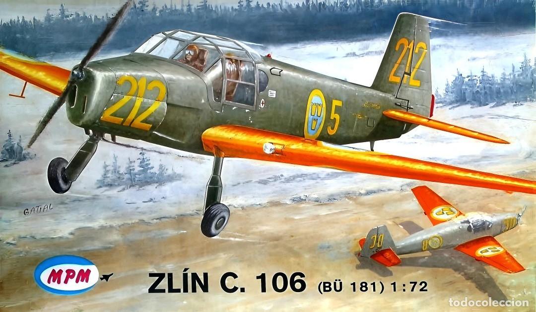 Maquetas: MPM - Zlin C.106 (Bu 181) 1/72 7205 - Foto 1