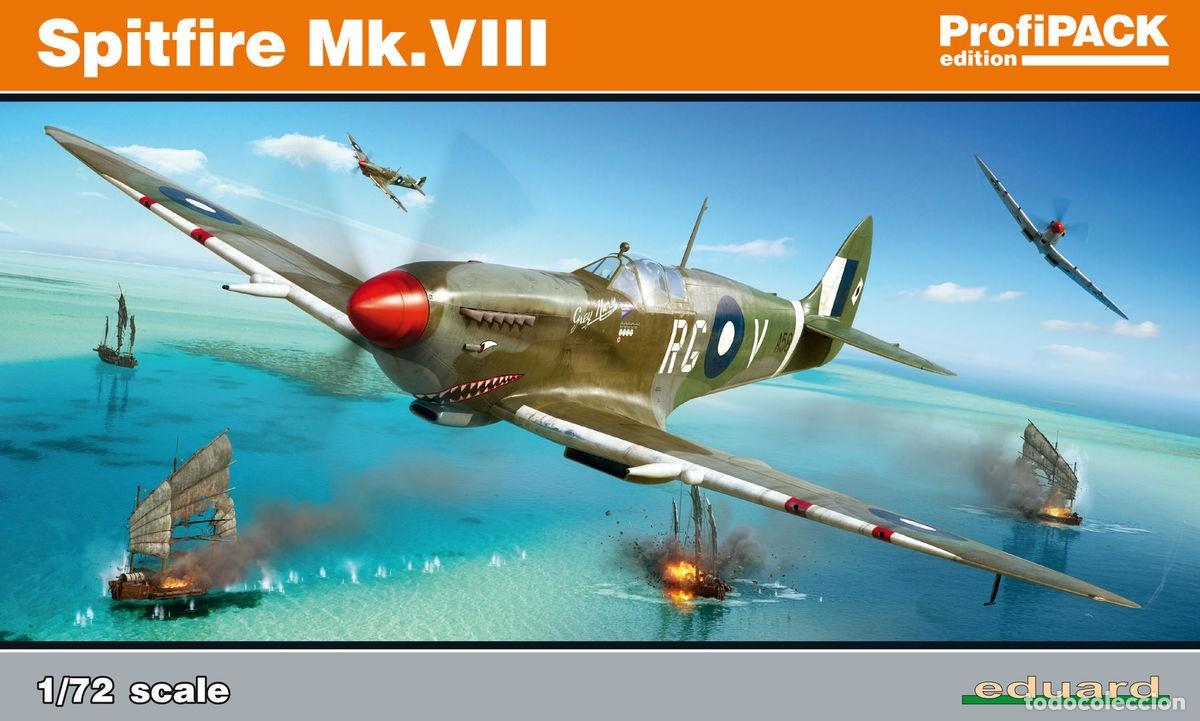 Maquetas: EDUARD - Spitfire Mk.VIII 1/72 70128 - Foto 1