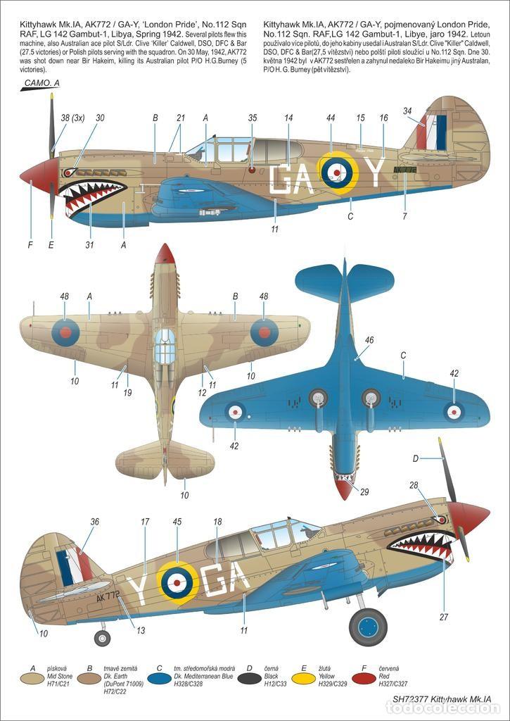 Maquetas: SPECIAL HOBBY - Kittyhawk Mk.IA 1/72 72377 - Foto 3