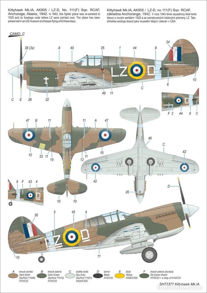 Maquetas: SPECIAL HOBBY - Kittyhawk Mk.IA 1/72 72377 - Foto 10