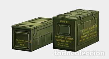 Maquetas: BRONCO - 25PRD Ammo Box Set 1/35 AB3512 - Foto 2