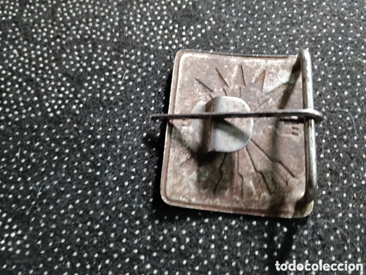 Maquetas: Antigua hebilla Falange, original de &eacute;poca - Foto 2