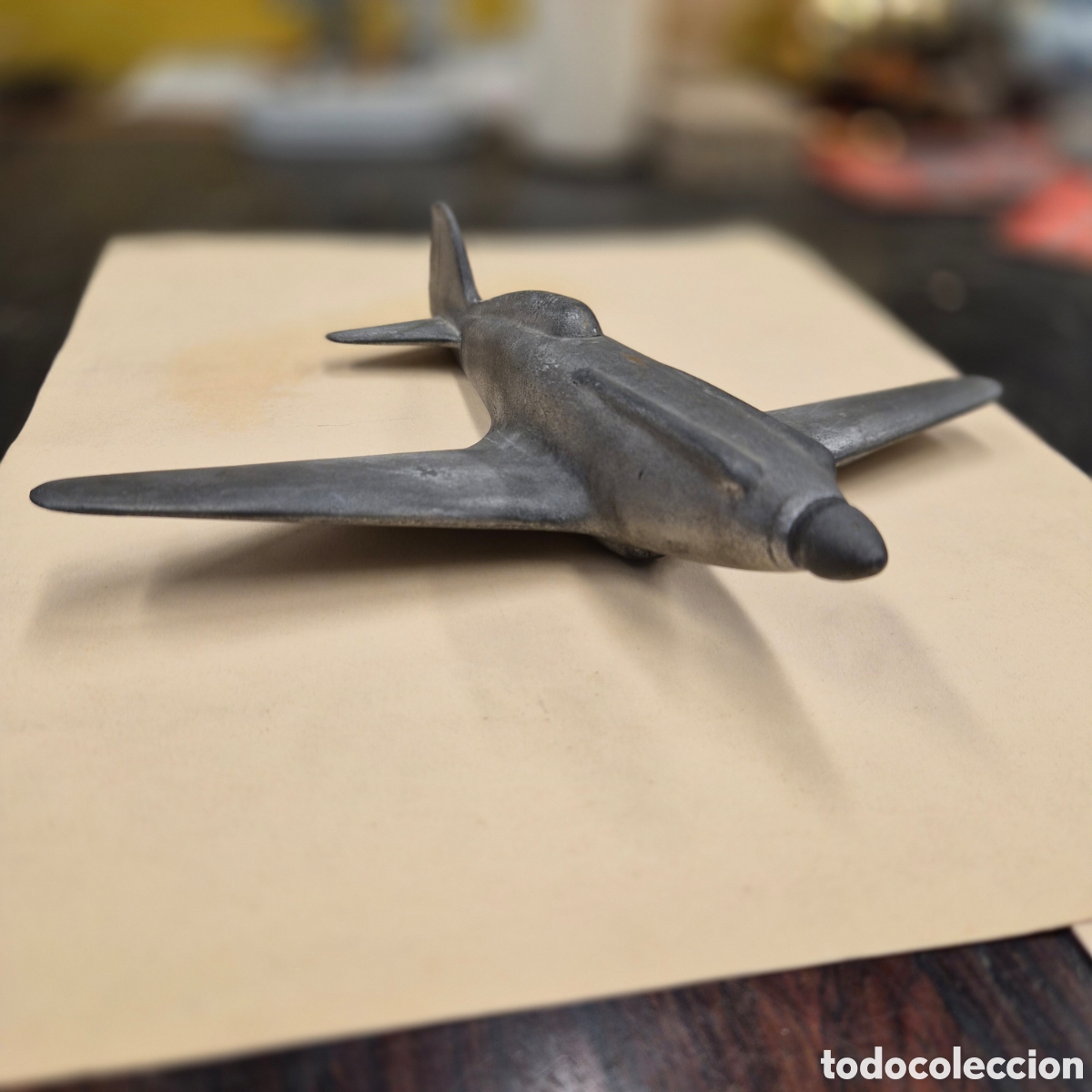 Maquetas: Avion de metal art deco antiguo - Foto 2