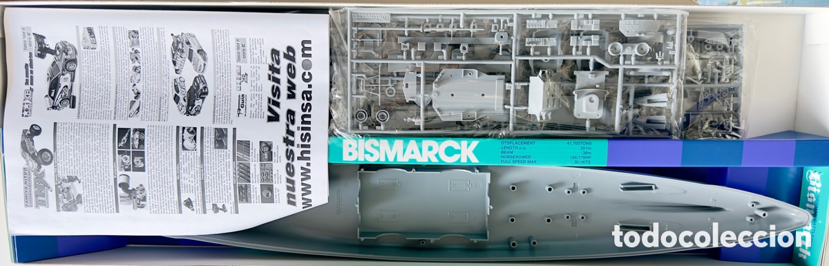 Maquetas: Maqueta barco Bismarck Tamiya - Foto 3