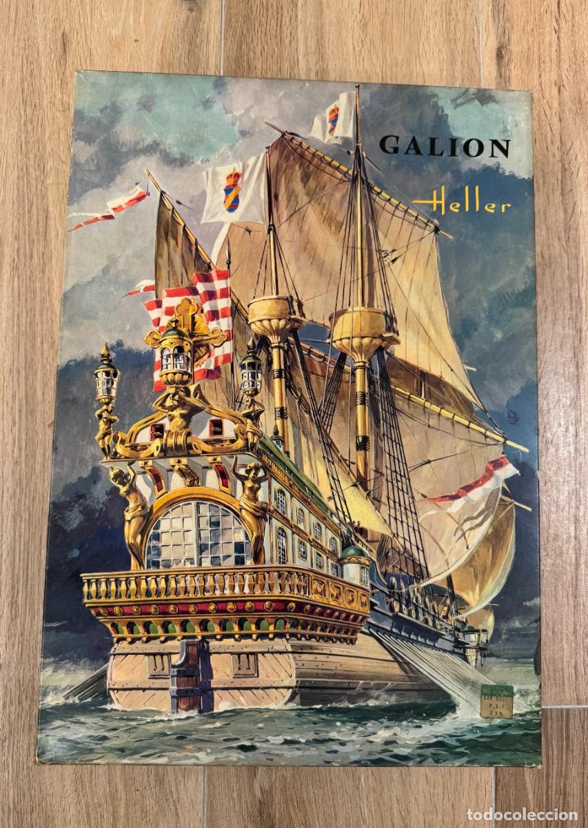Maquetas: MAQUETA HELLER BARCO GALION - Foto 1