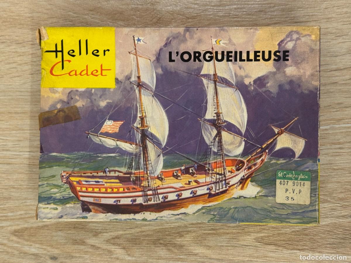 Maquetas: MAQUETA HELLER CADET BARCO LORGUEILLEUSE - Foto 1