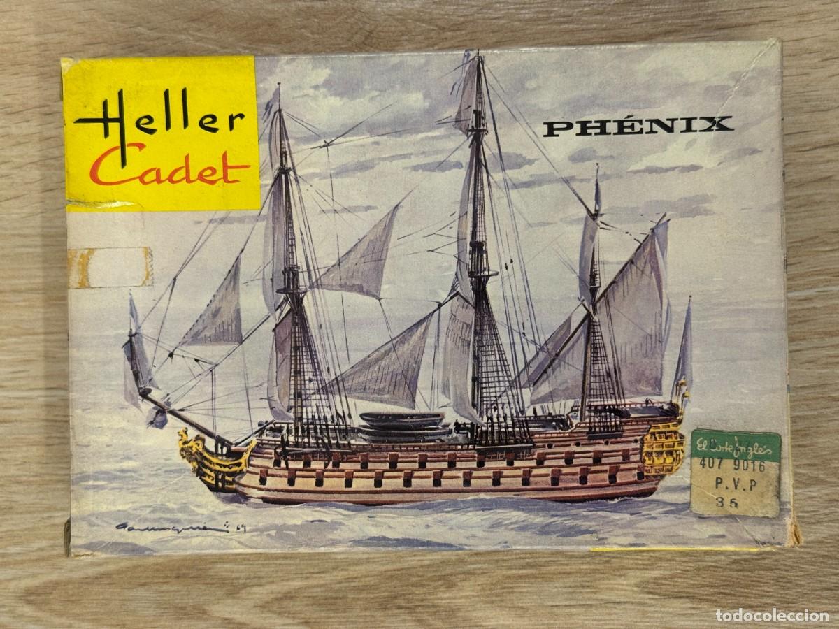 Maquetas: MAQUETA HELLER CADET BARCO PH&Eacute;NIX - Foto 1