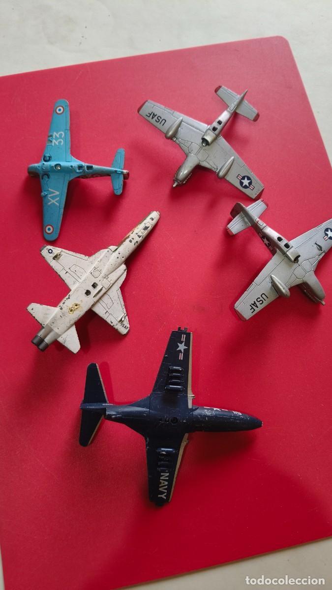 Maquetas: Lot avion chasse m&eacute;tallique collection - Foto 1