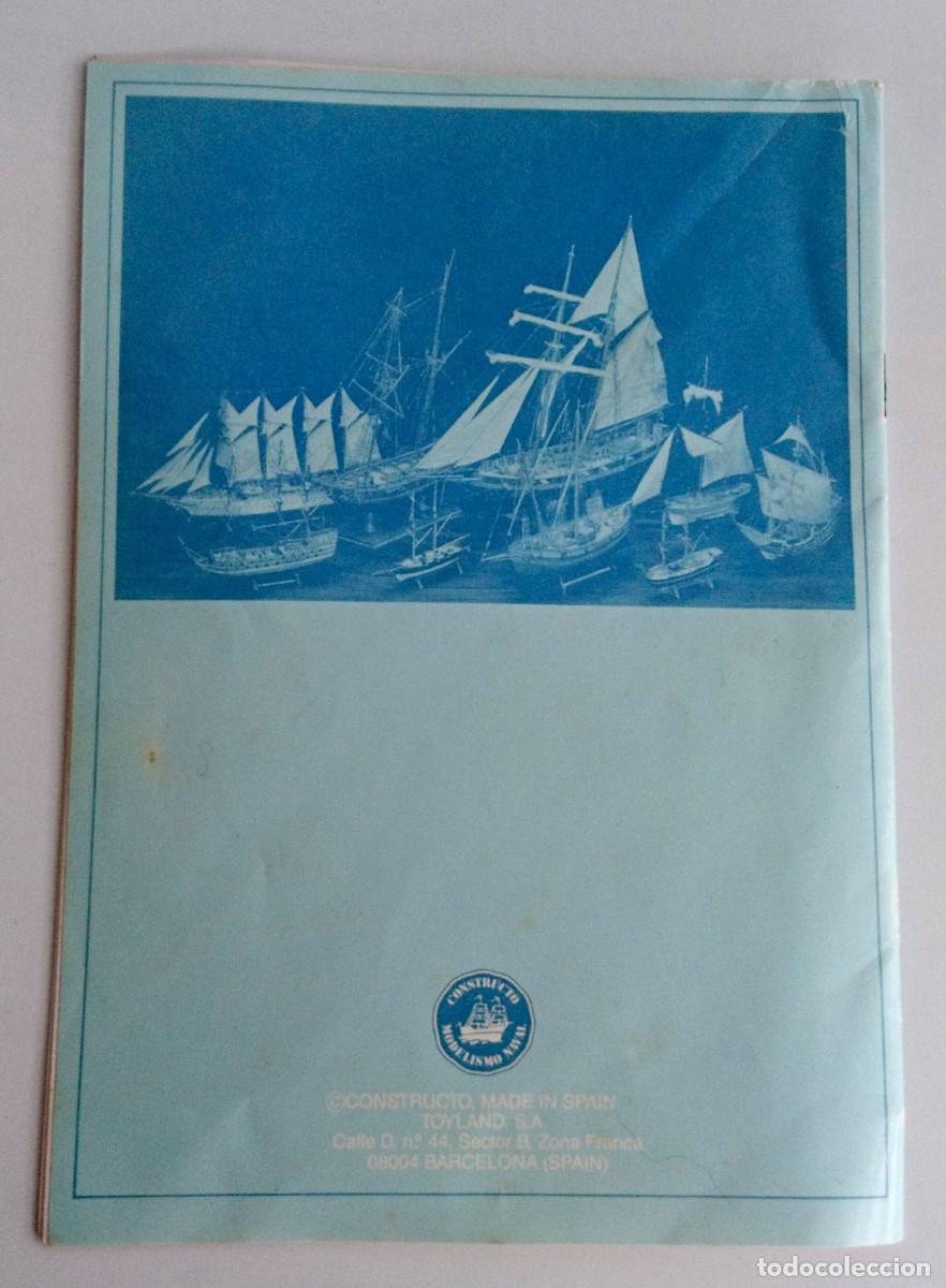Maquetas: INSTRUCCIONES DE MONTAJE DE LA MAQUETA SCHOONER REF 80411 DE CONSTRUCTO MODELISMO NAVAL - Foto 2