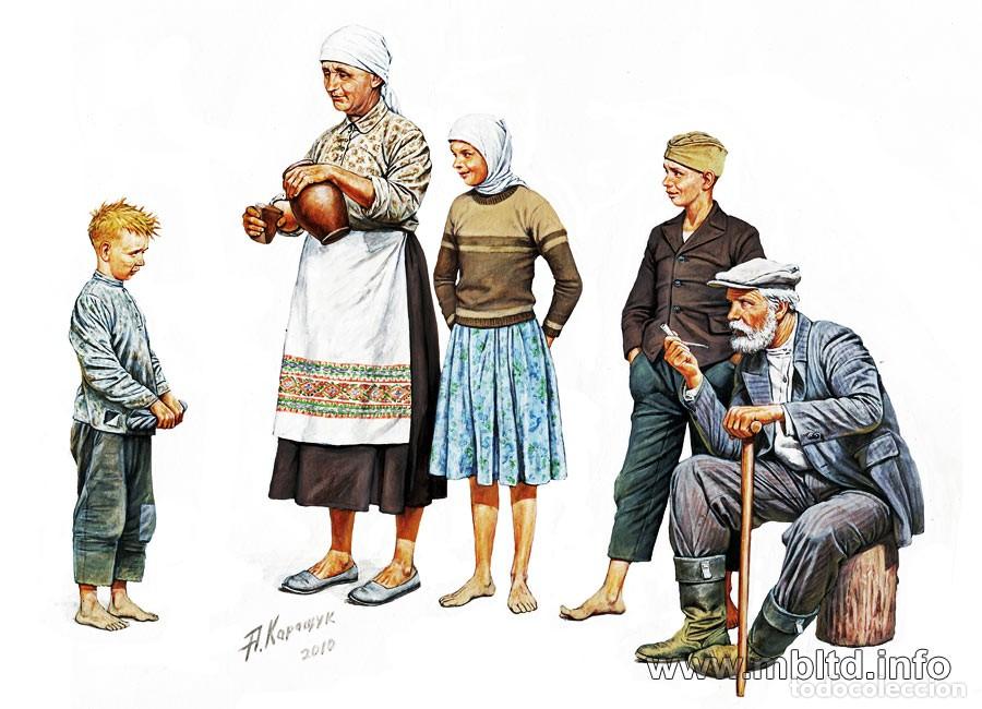 Maquetas: MASTER BOX - Eastern Region Peasants 1/35 3588 - Foto 1