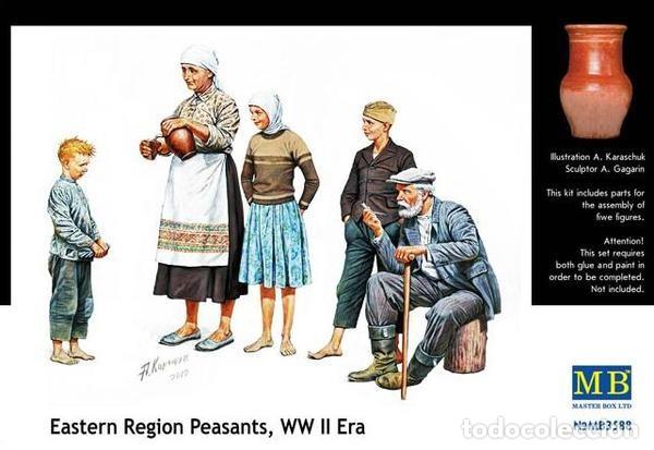 Maquetas: MASTER BOX - Eastern Region Peasants 1/35 3588 - Foto 2