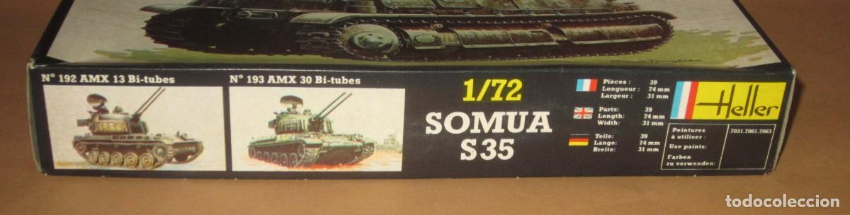 Maquetas: HELLER SOMUA S 35, COMPLETO CON SU CAJA E INSTRUCCIONES - Foto 7