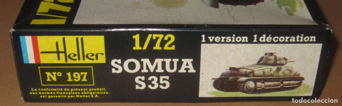 Maquetas: HELLER SOMUA S 35, COMPLETO CON SU CAJA E INSTRUCCIONES - Foto 10