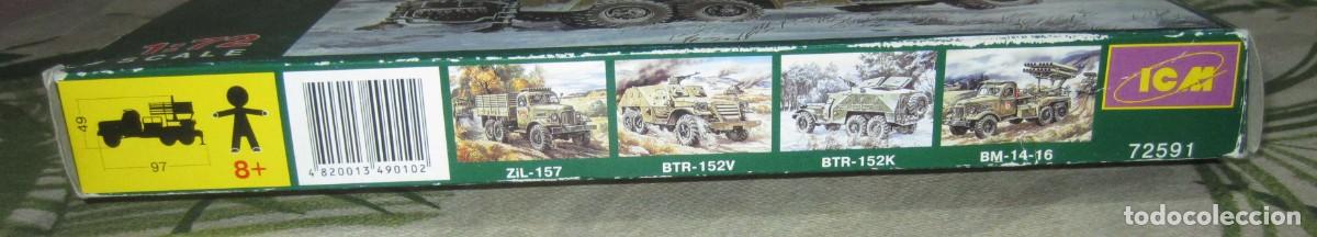 Maquetas: ICM- SOVIET M&Uacute;LTIPLE LAUNCH ROCKET SYSTEN BM-24-12 ESCALA 1:72 - Foto 2