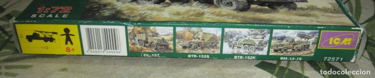 Maquetas: ICM- SOVIET M&Uacute;LTIPLE LAUNCH ROCKET SYSTEN KATIUSHA BM-13-16 ESC.1:72 - Foto 2