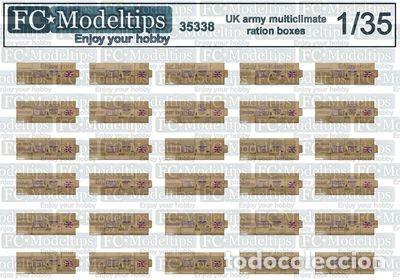Maquetas: FC MODELTRENT - Modern english ration boxes Multiclimate 1/35 35338 - Foto 1