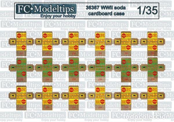 Maquetas: FC MODELTRENT - WWII soda cases 1/35 1/35 36367 - Foto 1