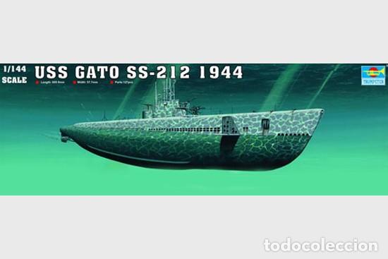Maquetas: TRUMPETER - USS Gato SS-212 Submarine 1944 1/144 05906 - Foto 3