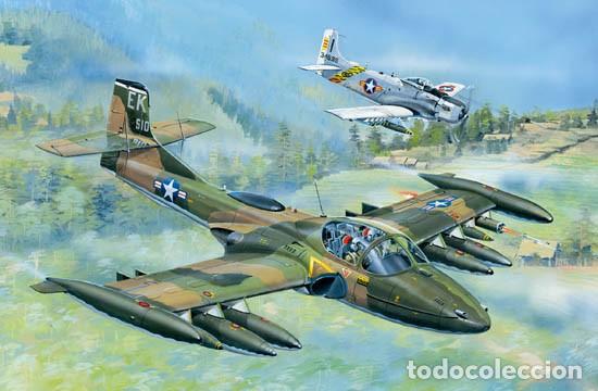 Maquetas: TRUMPETER - A-37A Dragonfly 1/48 02888 - Foto 1