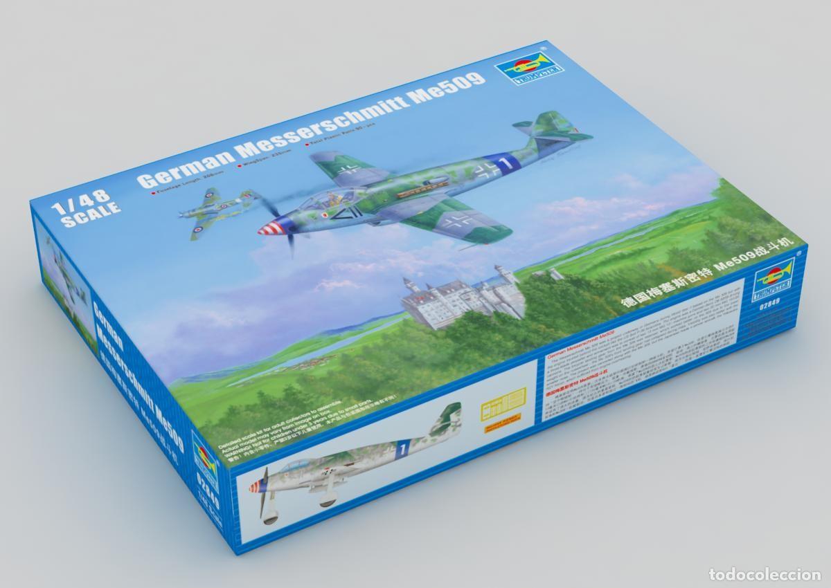 Maquetas: TRUMPETER - German Messerschmitt Me509 1/48 02849 - Foto 1