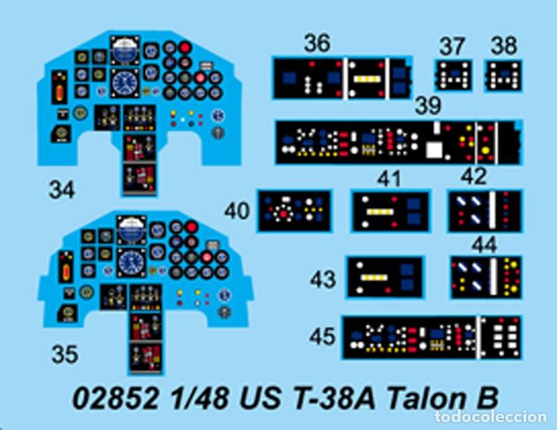 Maquetas: TRUMPETER - T-38A Talon 1/48 02852 - Foto 4