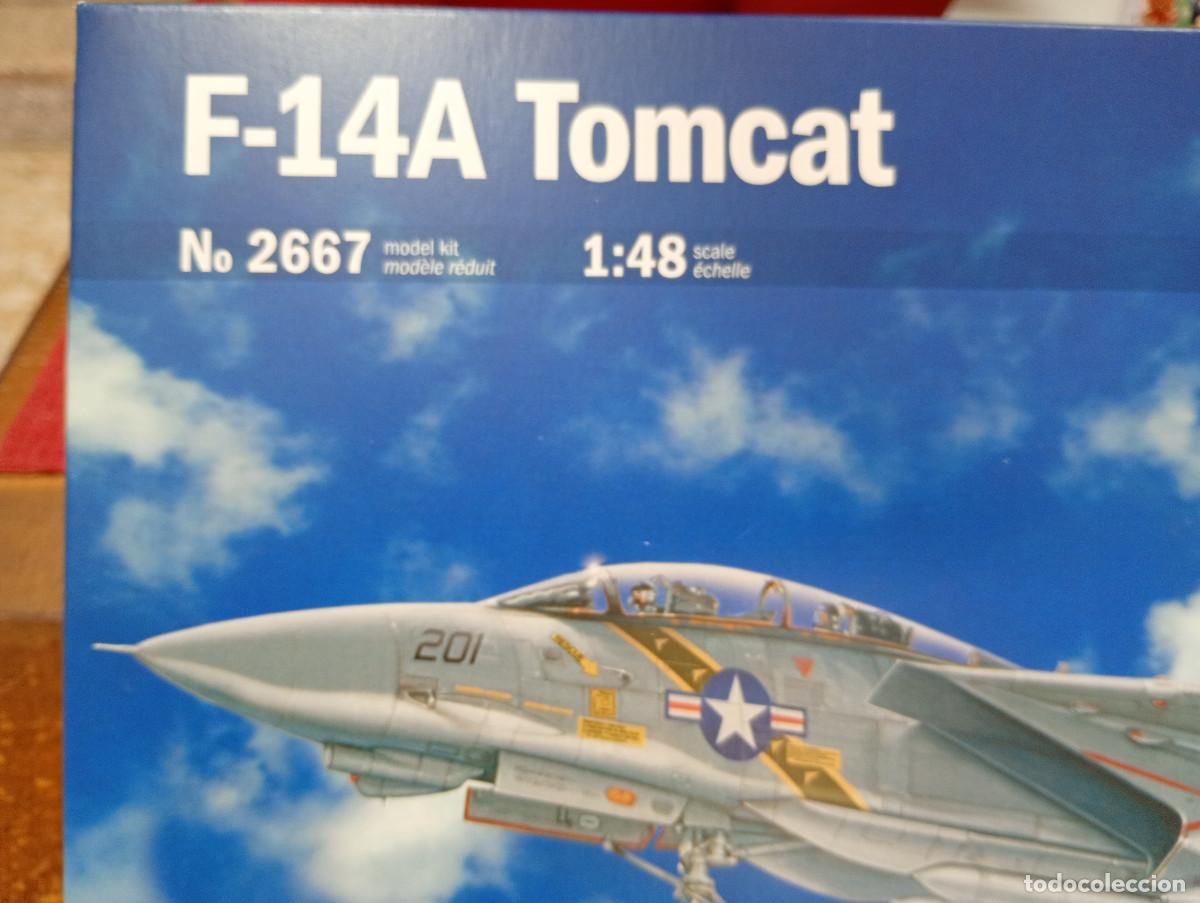 Maquetas: Maqueta Italeri Avi&oacute;n F-14A Tomcat Escala 1:48