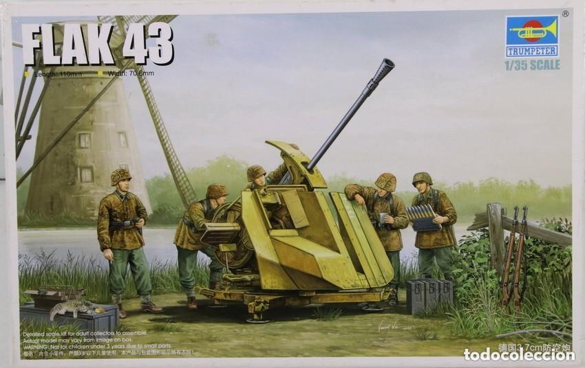 Maquetas: FLAK 43 (3,7cm) TRUMPETER 2311 1/35 - Foto 1