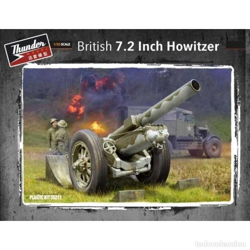 Maquetas: British 7,2 inch howitzer Thunder 211 1/35 - Foto 1