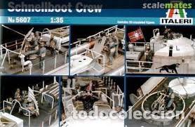 Maquetas: S-100 Schnellboot Crew Italeri 5607 1/35 - Foto 1