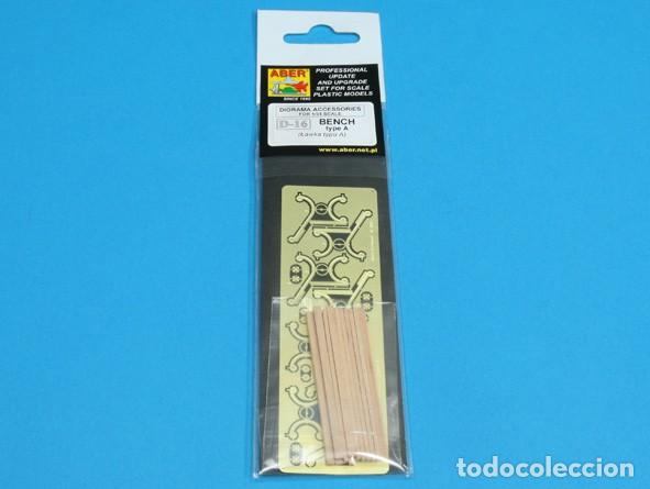 Maquetas: Bench type A Aber D16 1/35 - Foto 1