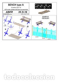 Maquetas: Bench type A Aber D16 1/35 - Foto 2