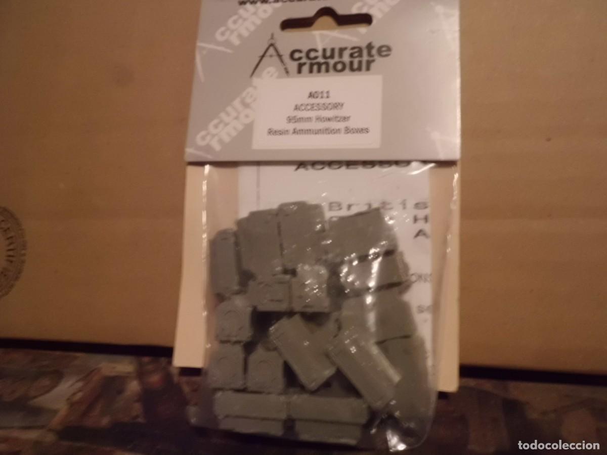 Maquetas: 95mm HOWITZER AMMUNITION BOXES ACCURATE ARMOUR A011 1/35 - Foto 1
