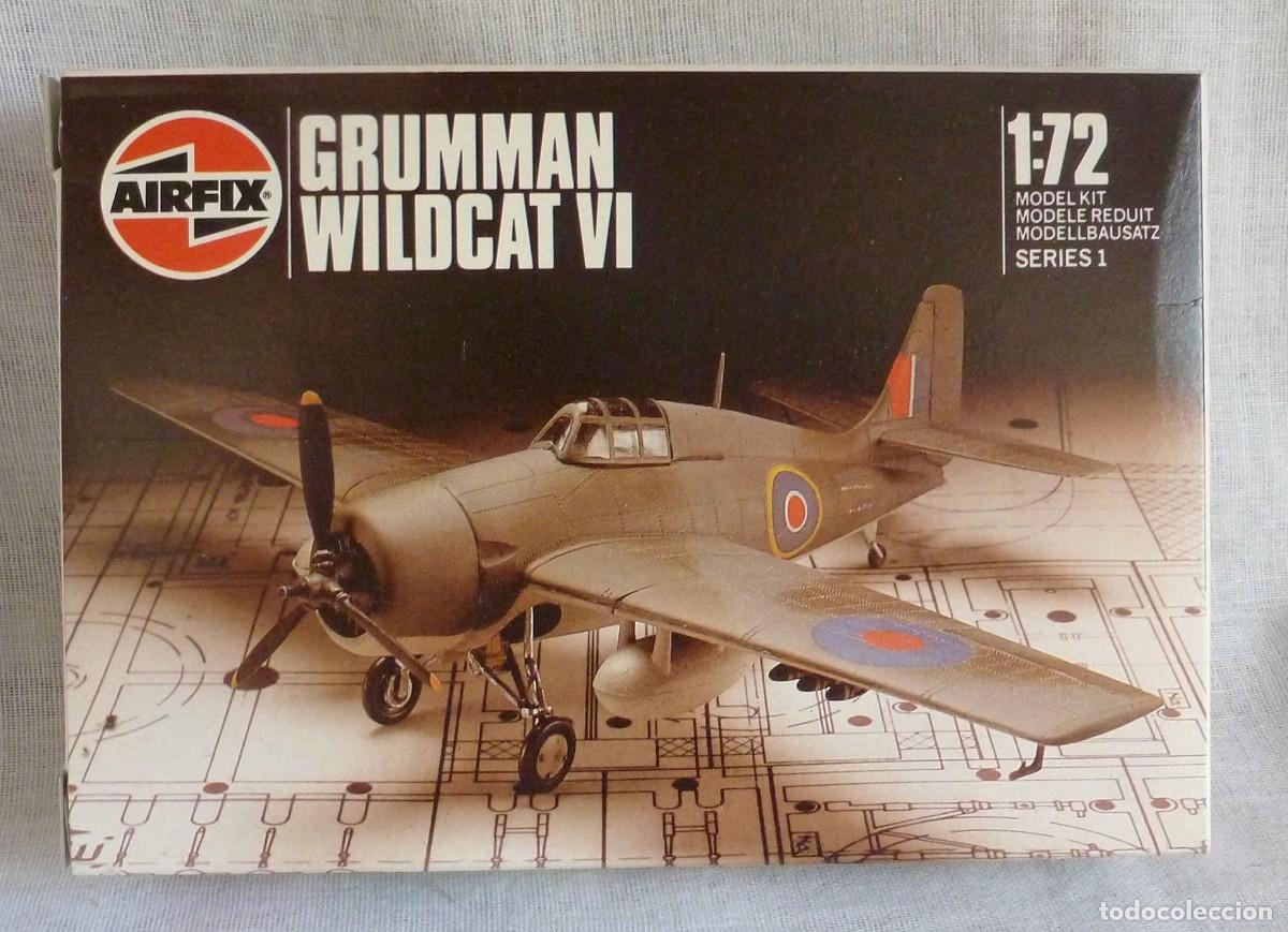 Maquetas: AIRFIX - Grumman Wildcat VI 1/72 01037 - Foto 1