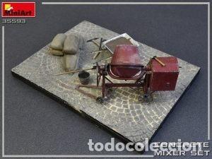 Maquetas: MINIART - Concrete Mixer Set 1/35 35593 - Foto 2