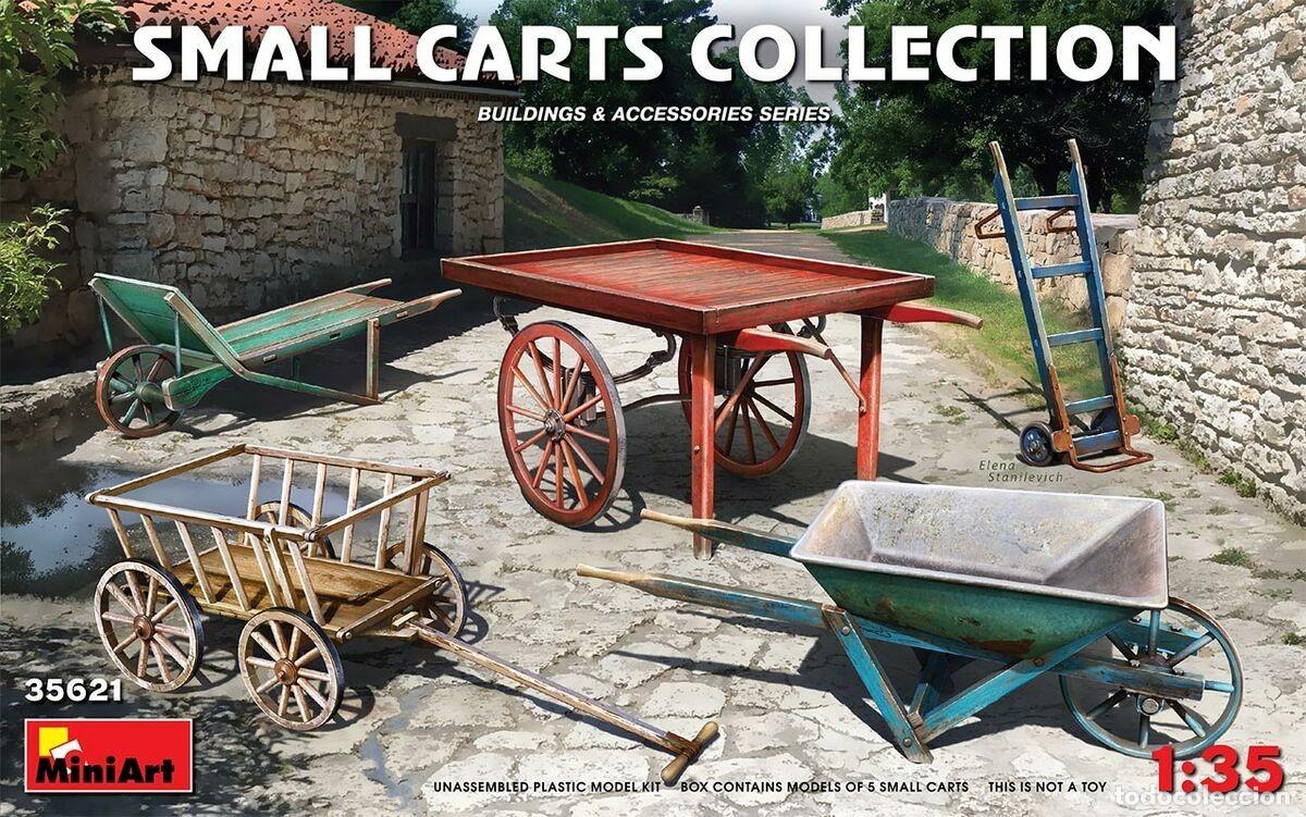 Maquetas: MINIART - Small Carts Collection 1/35 35621 - Foto 1