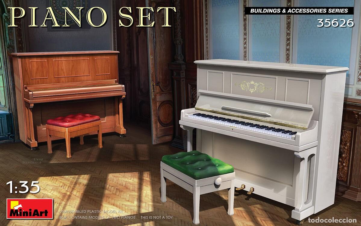 Maquetas: MINIART - Piano Set 1/35 35626 - Foto 1