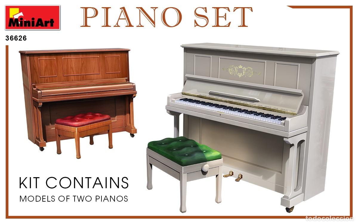 Maquetas: MINIART - Piano Set 1/35 35626 - Foto 2